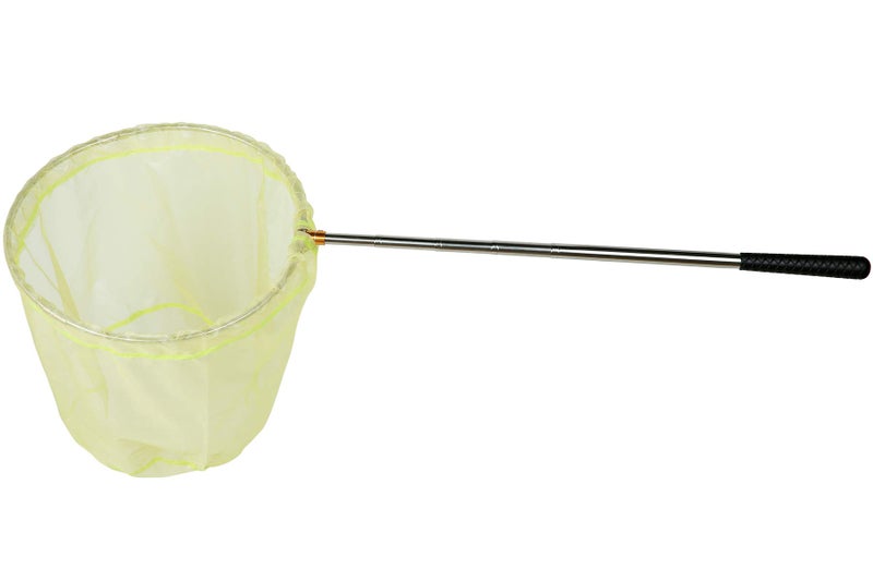 RESTCLOUD Bait Net and Fishing Landing Net with Telescoping Pole Handle Extends to 59 inches (Yellow) - Image 3